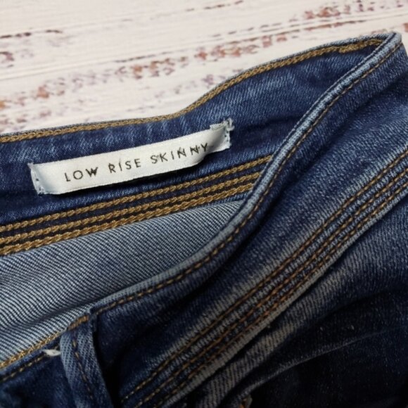 Guess Los Angeles Low Rise Skinny Jeans Size 29 Blue - Picture 7 of 10